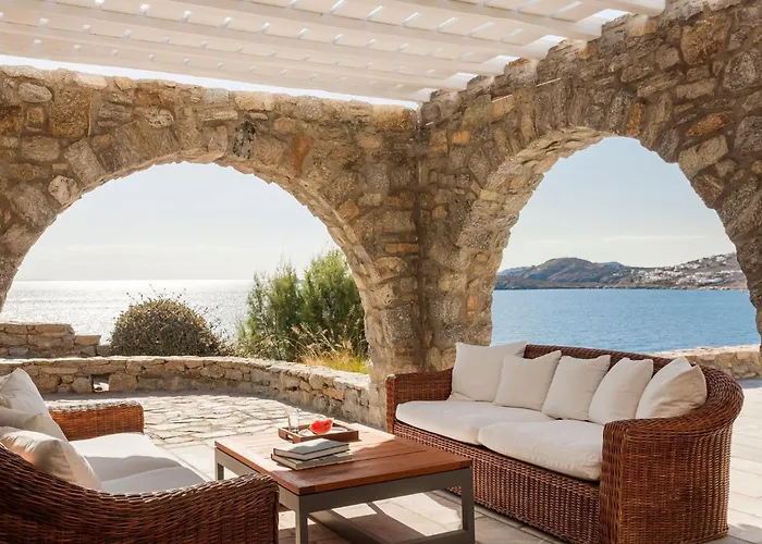 Excellent Mykonos Psarrou Delta 5 Bedrooms Stunning Sea Views Psarrou * Mykonos Town