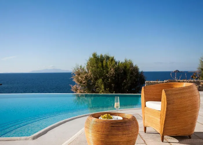 Excellent Mykonos Psarrou Delta 5 Bedrooms Stunning Sea Views Psarrou * Mykonos Town