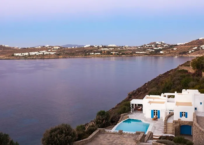 Excellent Mykonos Psarrou Delta 5 Bedrooms Stunning Sea Views Psarrou Villa *