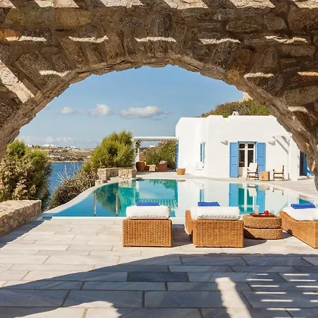 Villa Excellent Mykonos Villa Villa Psarrou Delta 5 Bedrooms Stunning Sea Views Psarrou *