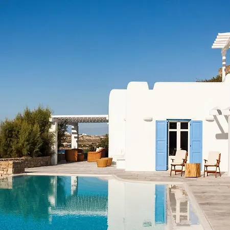 Excellent Mykonos Villa Villa Psarrou Delta 5 Bedrooms Stunning Sea Views Psarrou Villa Mykonos Town