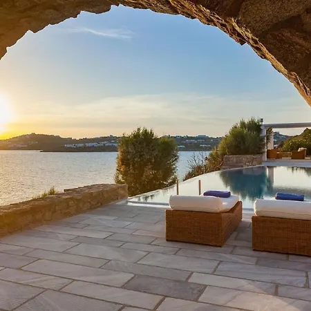 Excellent Mykonos Villa Villa Psarrou Delta 5 Bedrooms Stunning Sea Views Psarrou Villa Mykonos Town