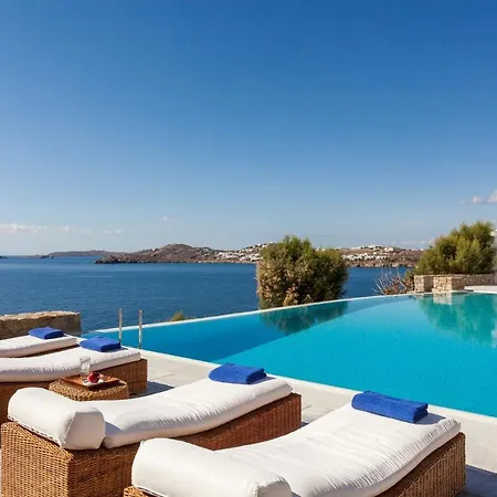 Villa Excellent Mykonos Villa Villa Psarrou Delta 5 Bedrooms Stunning Sea Views Psarrou *