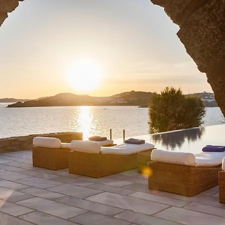 Excellent Mykonos Villa Villa Psarrou Delta 5 Bedrooms Stunning Sea Views Psarrou * Mykonos Town
