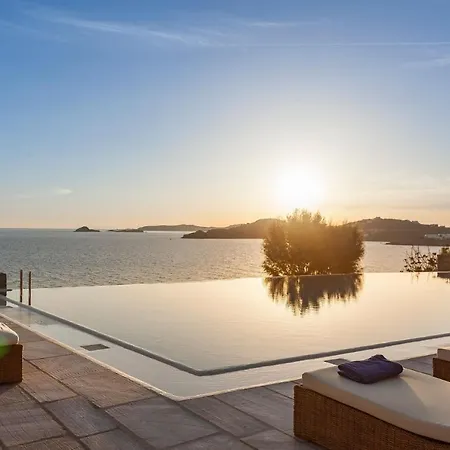 Excellent Mykonos Villa Villa Psarrou Delta 5 Bedrooms Stunning Sea Views Psarrou Villa Mykonos Town
