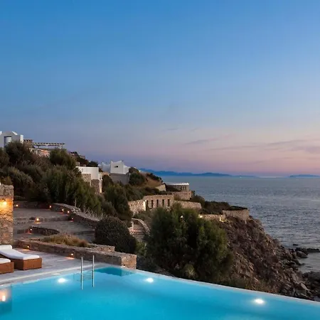 Excellent Mykonos Villa Villa Psarrou Delta 5 Bedrooms Stunning Sea Views Psarrou Villa